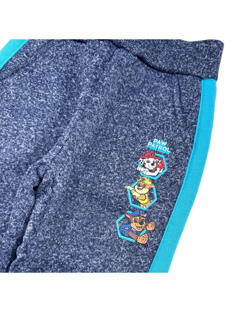 Paw patrol - pantaloni da jogging stampati, dal taglio ampio, con elastico in vita Blu marino - Kiabi