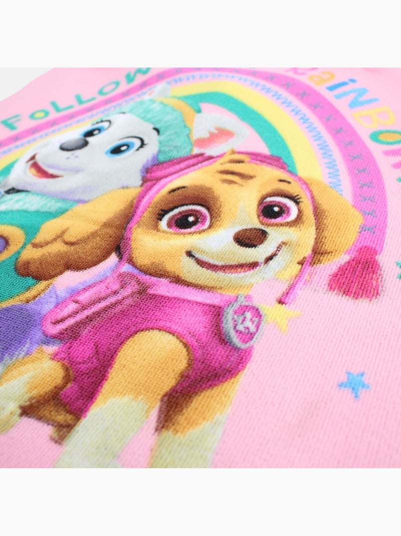 Paw Patrol - Poncho da bagno bambina Rosa - Kiabi