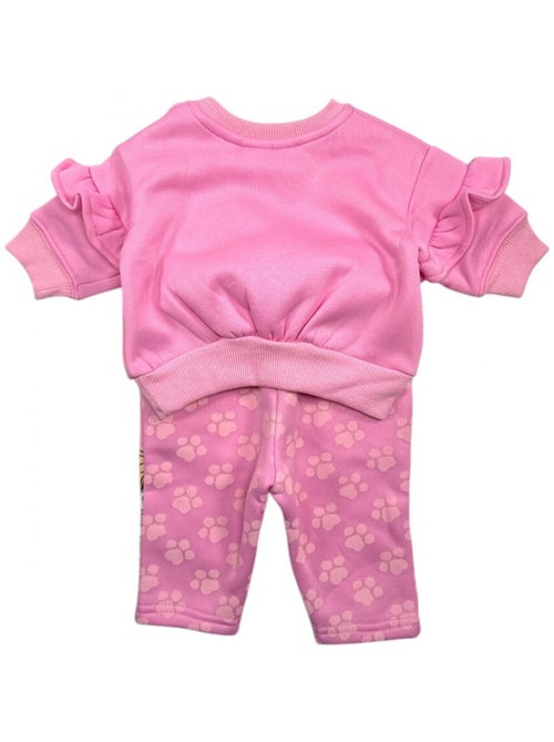 Paw patrol - set composto da felpa e pantaloni stampati con volant - Kiabi