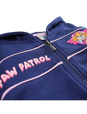 Paw patrol - set composto da giacca con cappuccio e zip e pantaloni da jogging