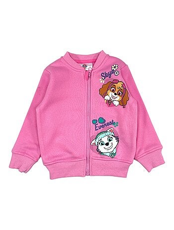 Paw patrol - set composto da giacca con cerniera e pantaloni da jogging stampati