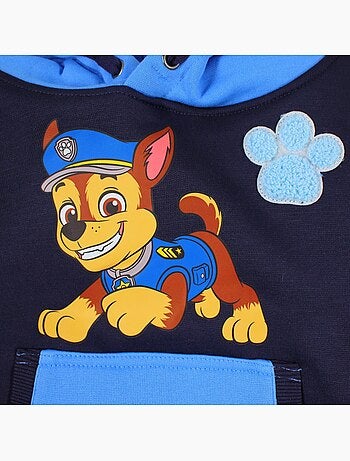 Paw patrol - set composto da giacca con zip e collo alto e pantaloni da jogging