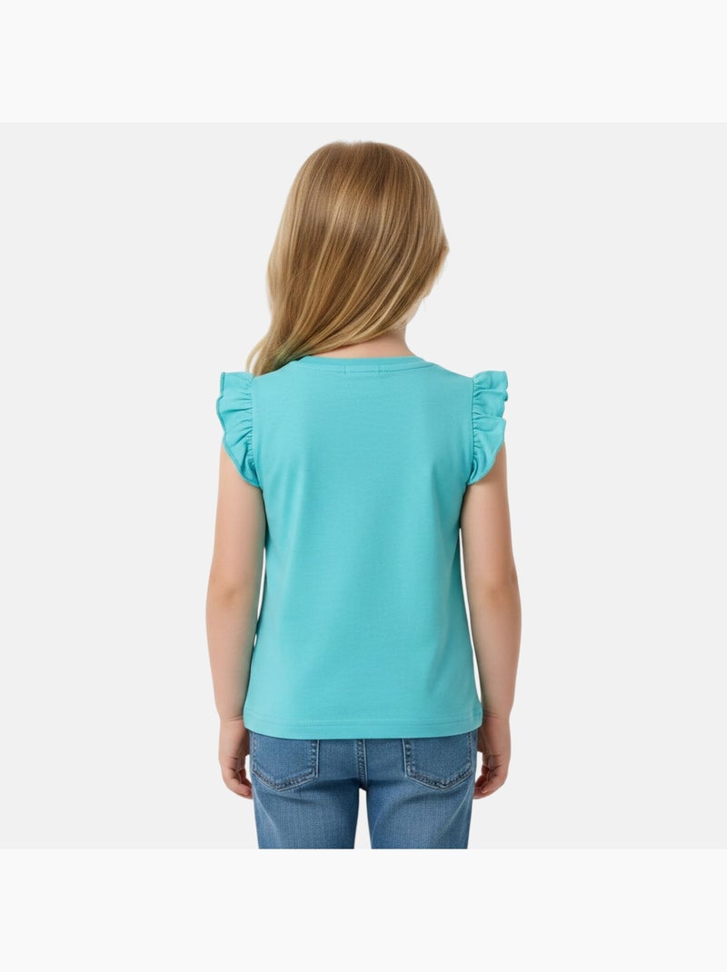 Paw Patrol - T-shirt a maniche corte bambina Blu - Kiabi
