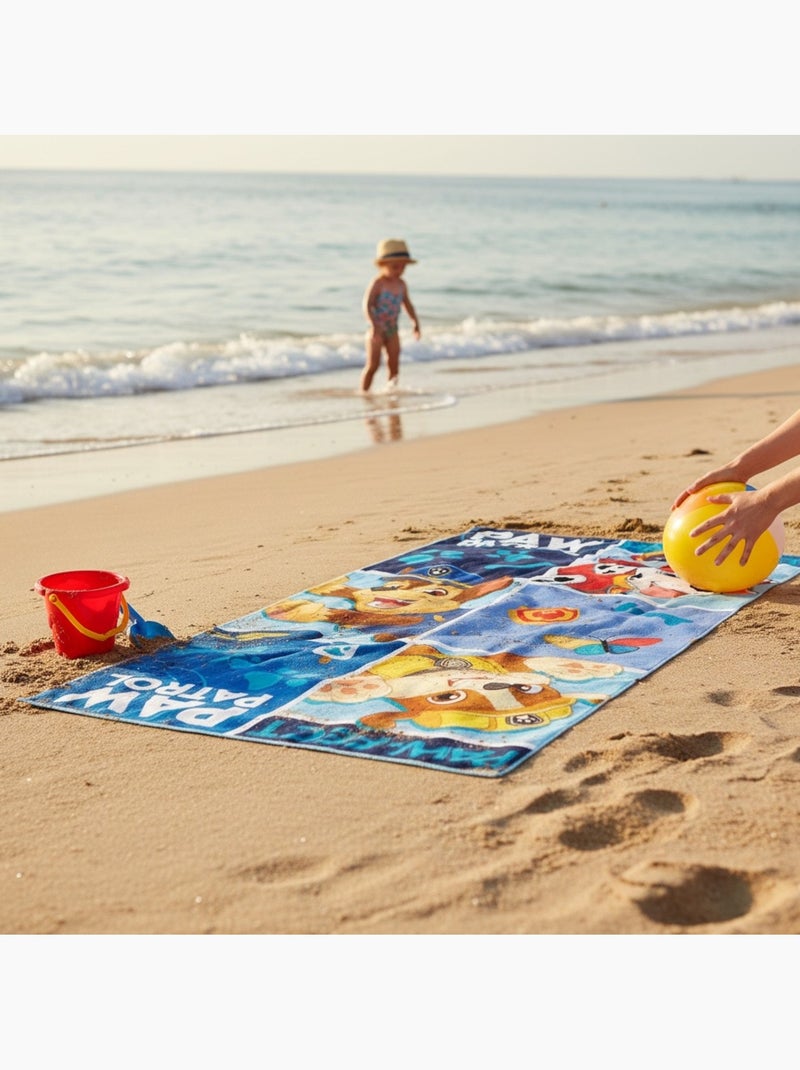 Paw Patrol - Telo mare bambino Blu - Kiabi