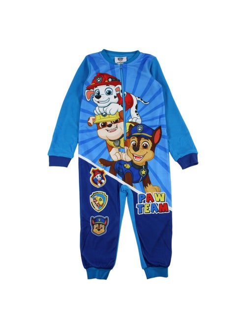 Paw patrol - tuta in pile con cerniera e stampa - Kiabi