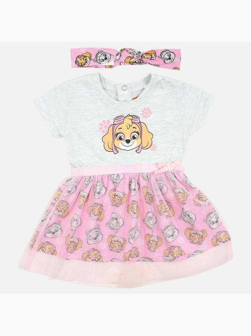 Paw Patrol - Vestito in tulle bebè su gruccia Rosa - Kiabi