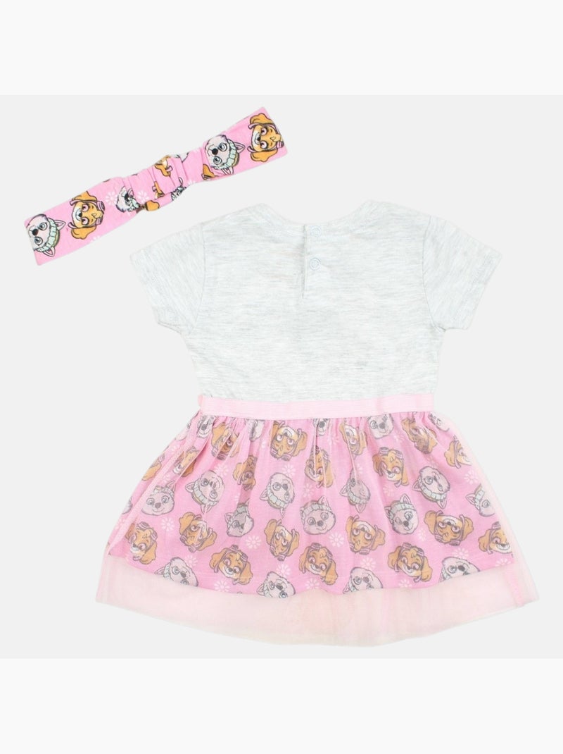 Paw Patrol - Vestito in tulle bebè su gruccia Rosa - Kiabi