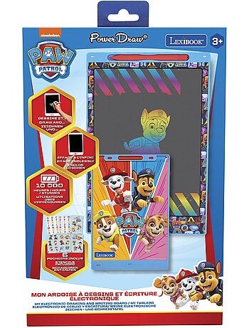 Paw Patrol 11'' tavoletta Eink multicolore per imparare a disegnare con gli stencil