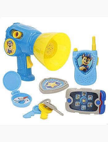 Paw patrol chase megafono confezione con accessori
