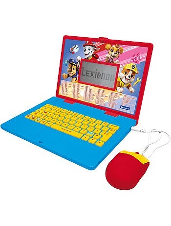 Paw Patrol computer portatile educativo bilingue con 164 attività (EN/IT)