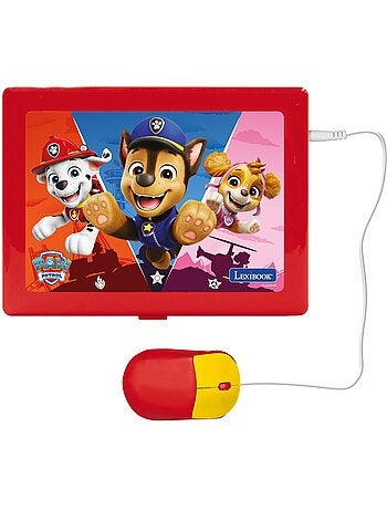 Paw Patrol computer portatile educativo bilingue con 164 attività (EN/IT)