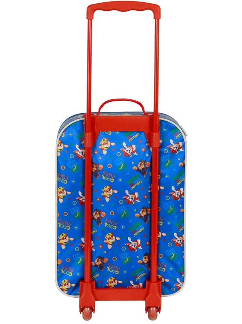 Paw Patrol Cool Valigia Trolley Soft 3D, Blu Blu - Kiabi