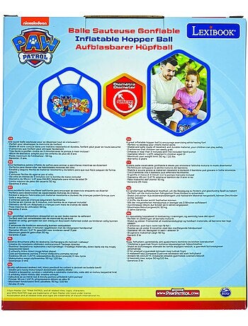 Paw Patrol palla gonfiabile Hopper Rosa 18' / 45cm
