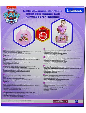 Paw Patrol palla gonfiabile Hopper Rosa 18' / 45cm