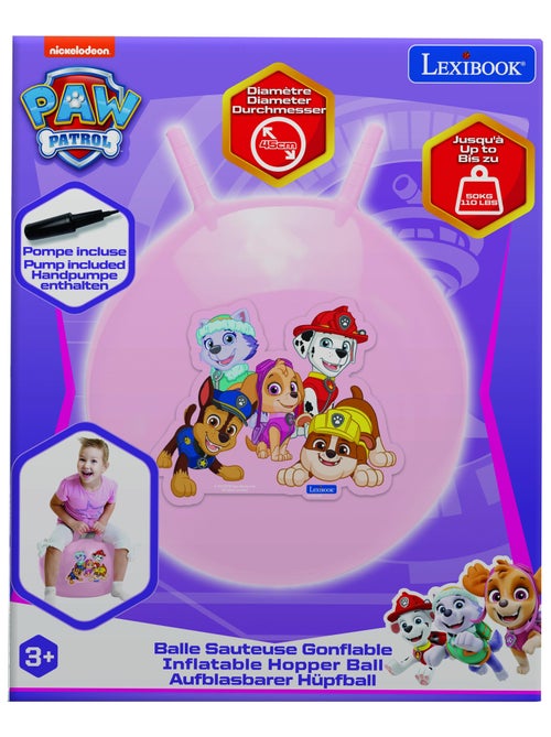 Paw Patrol palla gonfiabile Hopper Rosa 18' / 45cm - Kiabi