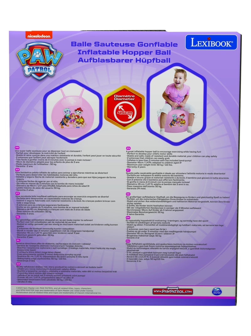 Paw Patrol palla gonfiabile Hopper Rosa 18' / 45cm Rosa - Kiabi