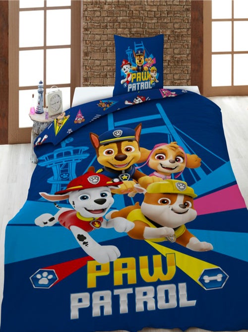 Paw Patrol, Parure da Letto per Bambino Stampata Reversibile in Policotone, CHASE - Kiabi Paw Patrol, Parure da Letto per Bambino Stampata Reversibile in Policotone, CHASE - Kiabi