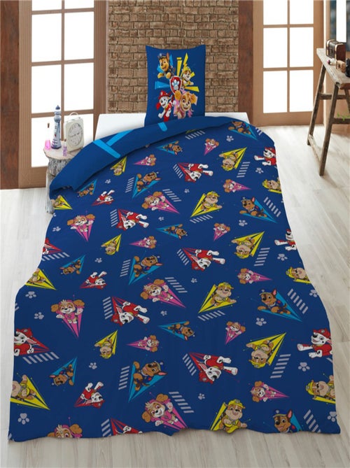 Paw Patrol, Parure da Letto per Bambino Stampata Reversibile in Policotone, CHASE - Kiabi Paw Patrol, Parure da Letto per Bambino Stampata Reversibile in Policotone, CHASE - Kiabi