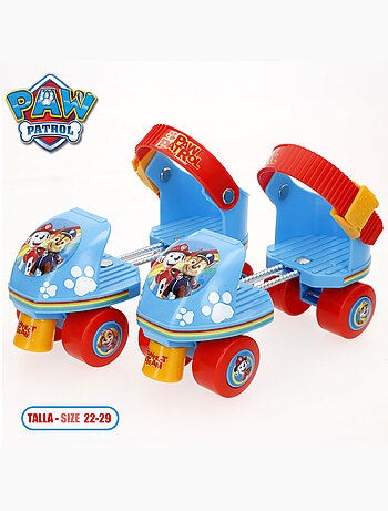 Paw patrol pattini a rotelle regolabili a 4 ruote taglia 22-29, max. 20 kg, 3+ anni