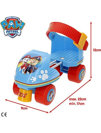 Paw patrol pattini a rotelle regolabili a 4 ruote taglia 22-29, max. 20 kg, 3+ anni