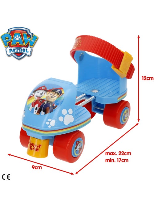 Paw patrol pattini a rotelle regolabili a 4 ruote taglia 22-29, max. 20 kg, 3+ anni - Kiabi Paw patrol pattini a rotelle regolabili a 4 ruote taglia 22-29, max. 20 kg, 3+ anni - Kiabi
