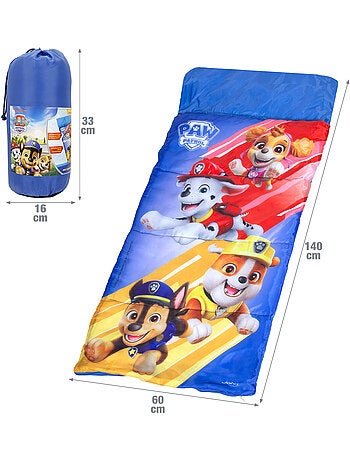 Paw patrol sacco a pelo per bambini 140x60 cm