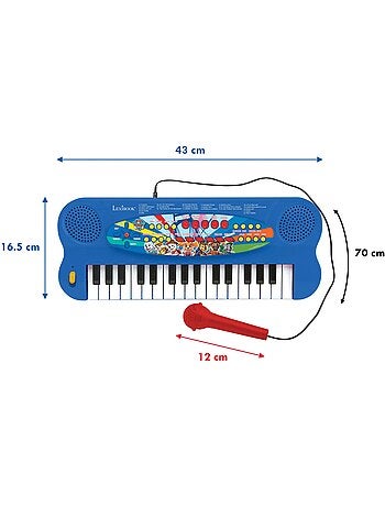 Paw Patrol Tastiera elettronica per pianoforte con microfono (32 tasti)