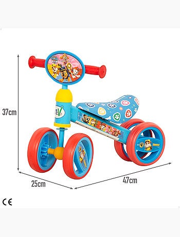 Paw patrol triciclo baby max.15 kg