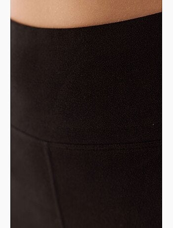 Peachy leggings a vita alta e gamba svasata penti