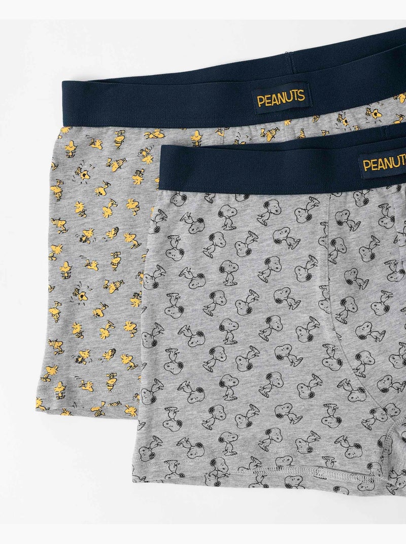 PEANUTS Boxer classici da uomo Peanuts (confezione da 2) Multicolore - Kiabi