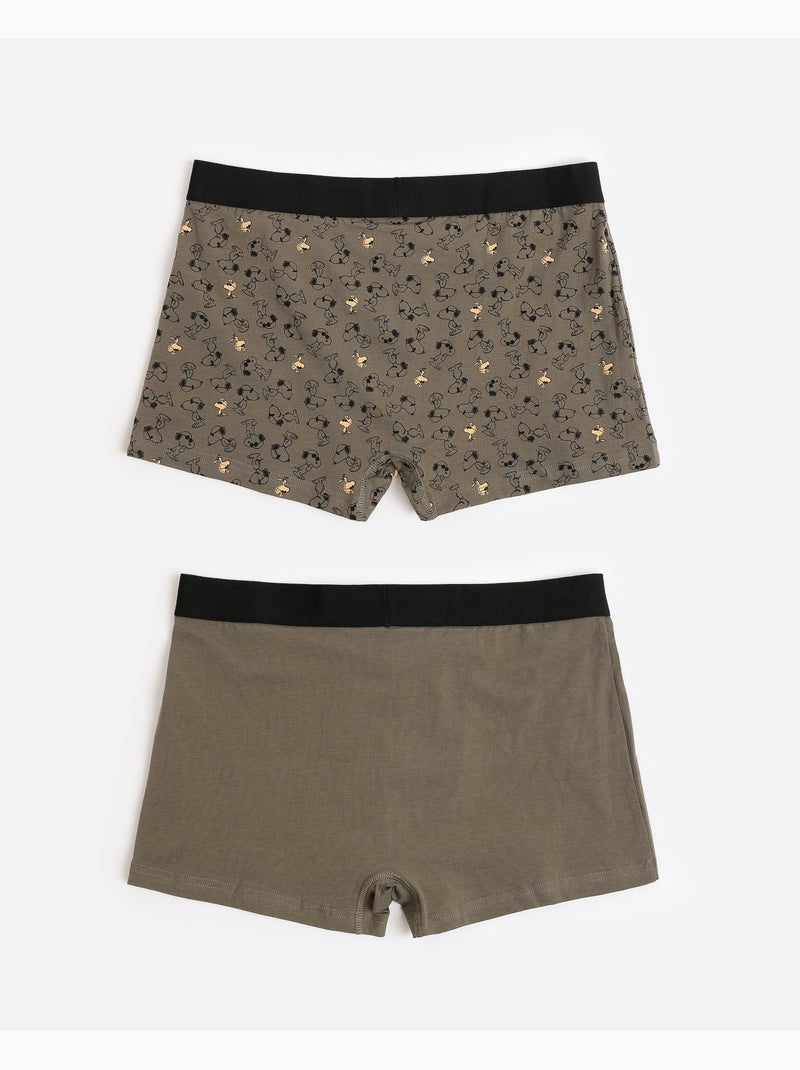 PEANUTS Boxer da uomo No Rules Snoopy (confezione da 2) Multicolore - Kiabi