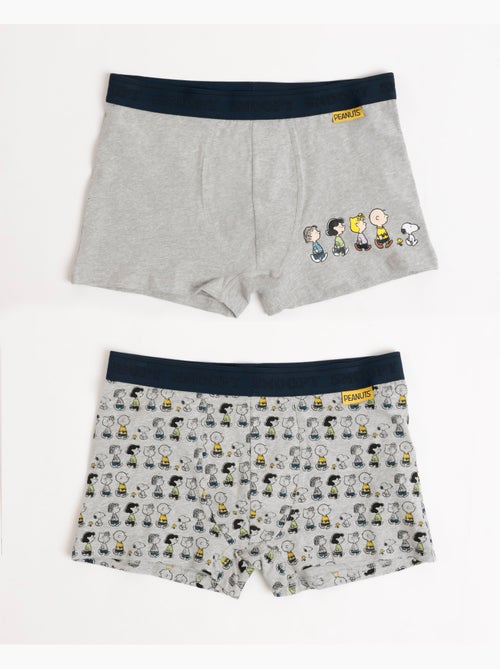 PEANUTS Friends Snoopy Boxer da uomo (confezione da 2) - Kiabi PEANUTS Friends Snoopy Boxer da uomo (confezione da 2) - Kiabi