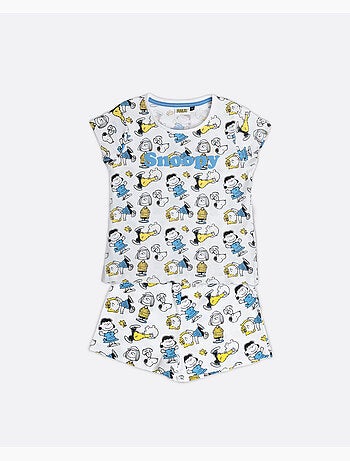 PEANUTS Party Friends Pigiama a maniche corte per ragazze