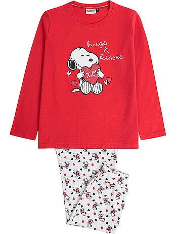 PEANUTS Pigiama a maniche lunghe In My Heart per ragazza