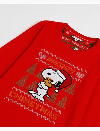 PEANUTS Pigiama a maniche lunghe Merry Christmas per ragazze