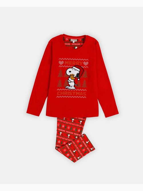 PEANUTS Pigiama a maniche lunghe Merry Christmas per ragazze - Kiabi PEANUTS Pigiama a maniche lunghe Merry Christmas per ragazze - Kiabi