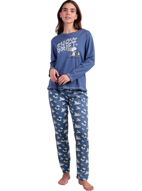 PEANUTS Pigiama a maniche lunghe Snow Drift da donna - Kiabi PEANUTS Pigiama a maniche lunghe Snow Drift da donna - Kiabi