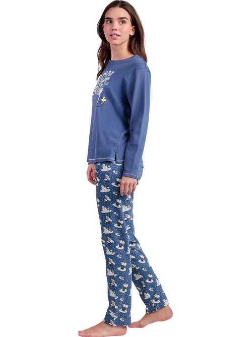 PEANUTS Pigiama a maniche lunghe Snow Drift da donna - Kiabi PEANUTS Pigiama a maniche lunghe Snow Drift da donna - Kiabi