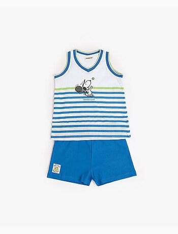 PEANUTS Pigiama senza maniche Tennis Club per ragazze