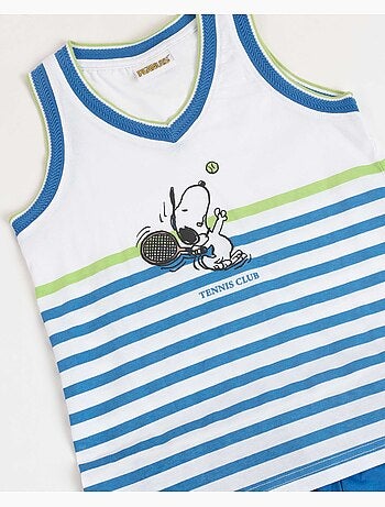 PEANUTS Pigiama senza maniche Tennis Club per ragazze
