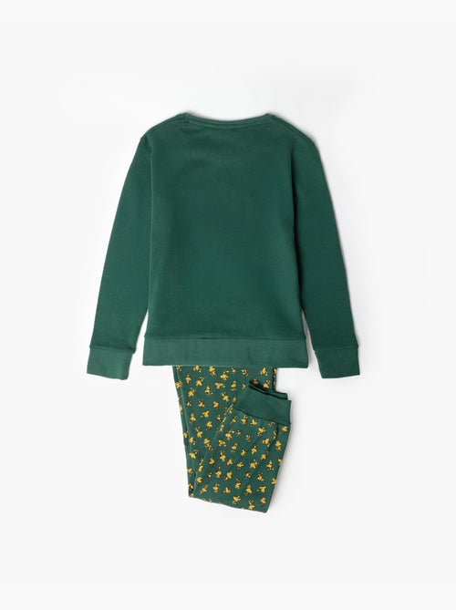 PEANUTS Pijama Manga Larga Green Classic Peanuts para Niña - Kiabi PEANUTS Pijama Manga Larga Green Classic Peanuts para Niña - Kiabi