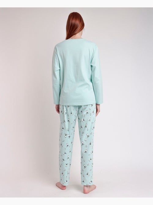 PEANUTS Sleep Society Pigiama a maniche lunghe da donna - Kiabi PEANUTS Sleep Society Pigiama a maniche lunghe da donna - Kiabi