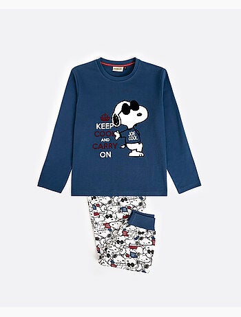 PEANUTS Snoopy Pigiama a maniche lunghe per ragazzi