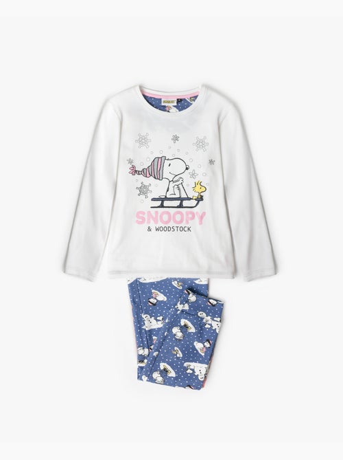 PEANUTS Snow Drift Pigiama a maniche lunghe per ragazze - Kiabi PEANUTS Snow Drift Pigiama a maniche lunghe per ragazze - Kiabi