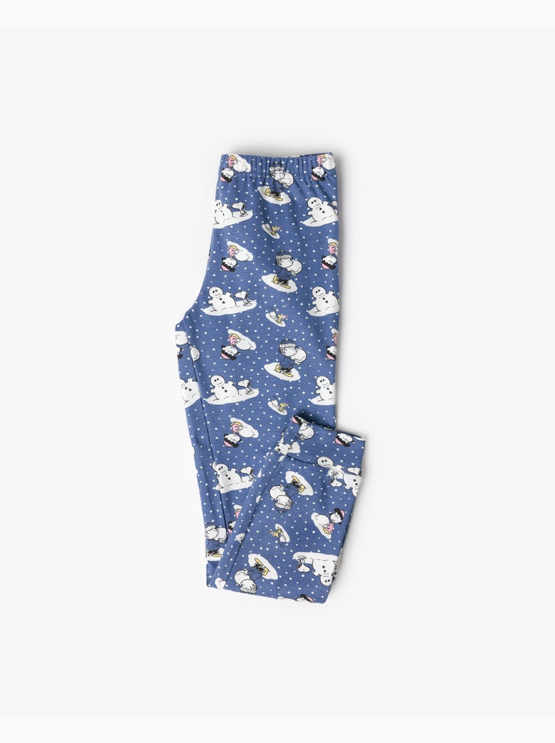 PEANUTS Snow Drift Pigiama a maniche lunghe per ragazze Ecru - Kiabi