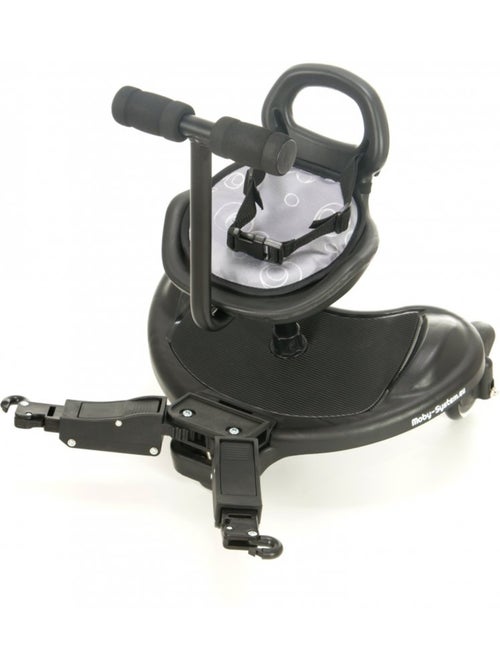 Pedana passeggino universale seduta bambino ruote LED 2-5 anni 20 kg - Kiabi Pedana passeggino universale seduta bambino ruote LED 2-5 anni 20 kg - Kiabi