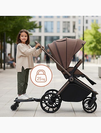Pedana per passeggino - LIONELO Buggyboard - Universale - Con seduta
