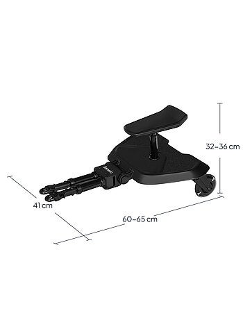 Pedana per passeggino - LIONELO Buggyboard - Universale - Con seduta