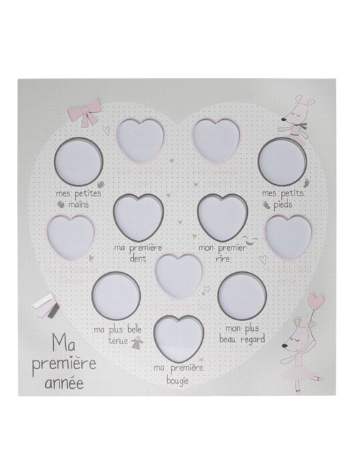 Pell-mell 12 foto in legno a forma di - SAUTHON - Kiabi