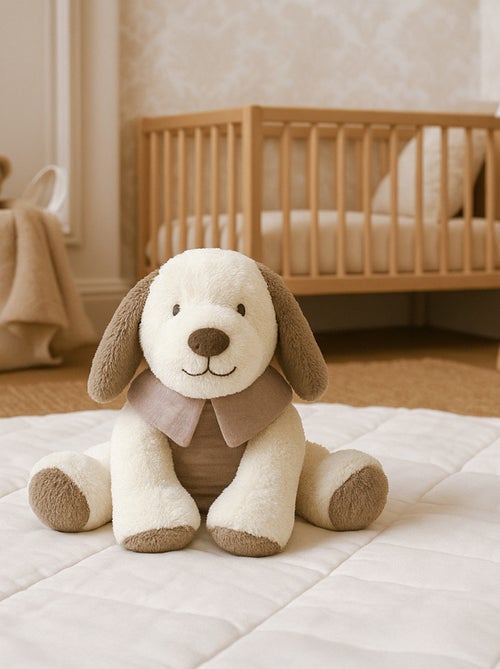 Peluche cane in velluto e cotone, sintra | Walking Mum - Kiabi